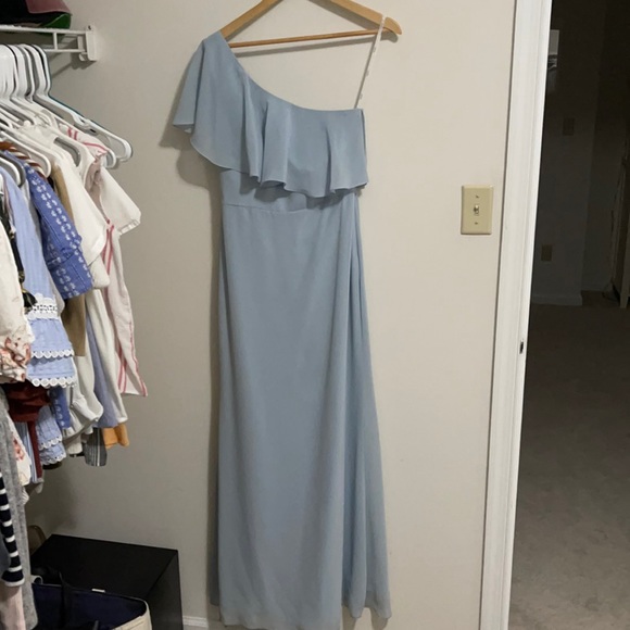 Social Bridesmaids Dresses & Skirts - Social Bridesmaid Dress, Mist, Style 8189, Size 6